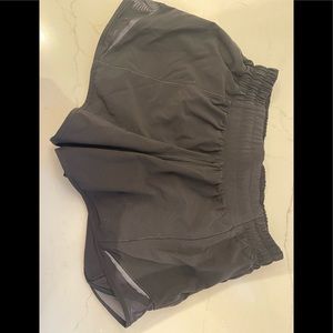 Black LULULEMON shorts